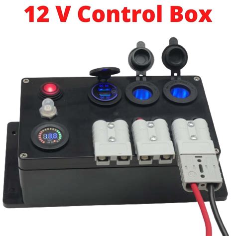 6 post car distribution breaker box 12v|Amazon.com: 12v Distribution Box.